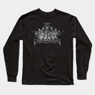 Crusudurs Band Grayscale Long Sleeve T-Shirt